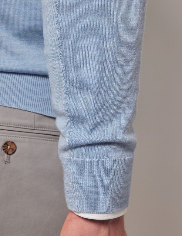 Sky Blue Half-Zip main image 1