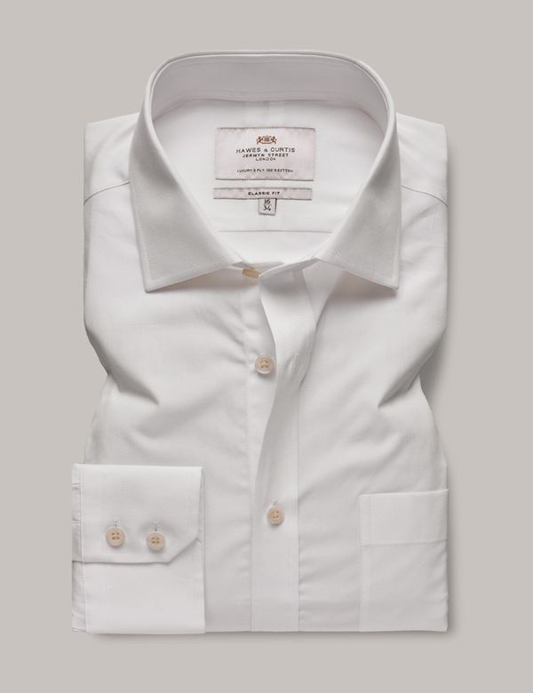 white christmas dresses Classic Ivory Dress Shirt 16.5 / 36/37