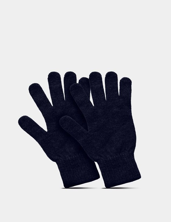 Navy Knitted 1913 Gloves