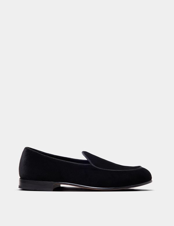 Black Belgian Loafer