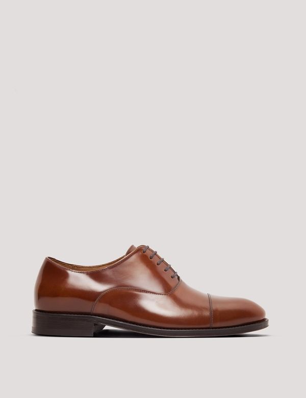 Oxford Lederschuhe Hellbraune Oxford Schuhe Herren Polido