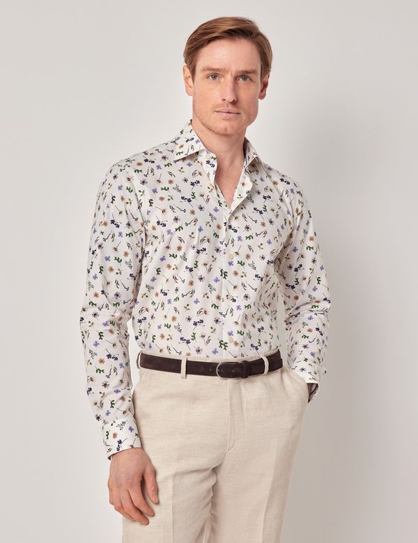トップス NICENESS LEE Flower KADHI BLOCK PRINT SH Beaded Floral T-Shirt - Sonja By Sonja Morgan