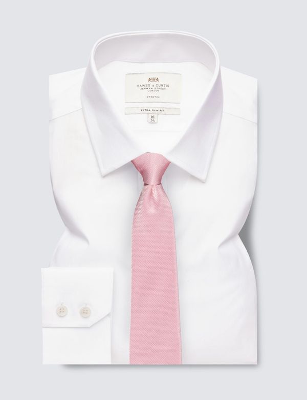 Men's White Extra Slim Stretch Shirt Men's White Extra Slim Stretch Shirt