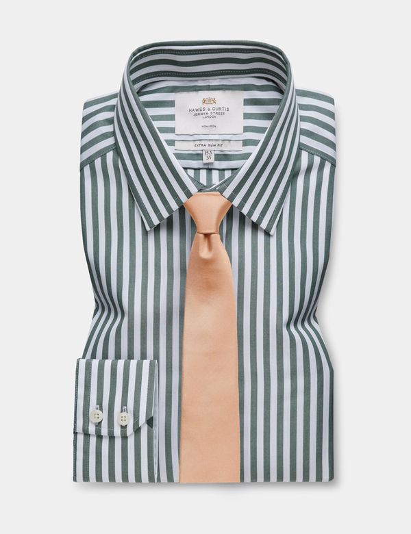 シャツ No.1280 R stripe thin SHIRT (3color) Lino Colori Multicolor Stripe Shirt