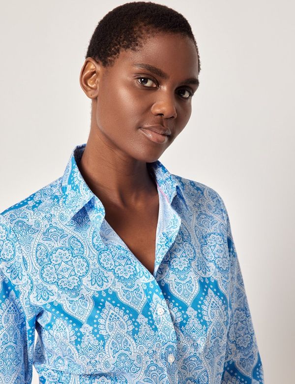 トップス &her Special Color 2way Shirt PLAIDBLUE Legend™ Sweater Shirt - Navy Plaid | Faherty Brand
