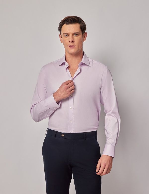 Slim Fit Lilac Shirt