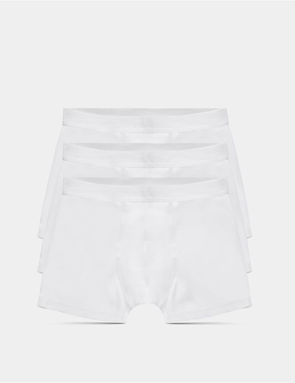 3-Pack White Trunks