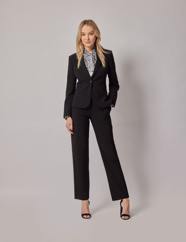 Women's Black Suit Pants | Hawes and Curtis Women's Black Suit Pants | Hawes and Curtis