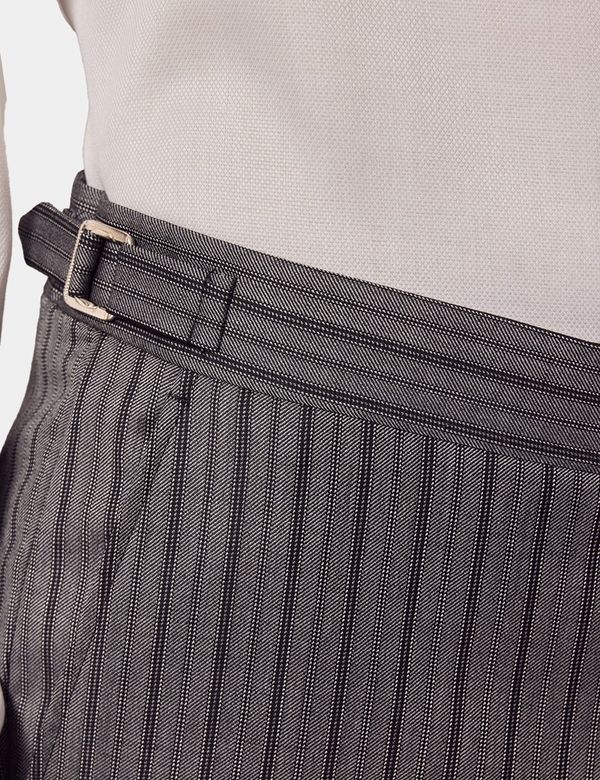 50s us made wool slacks stripe 1940s/50s Distressed Striped