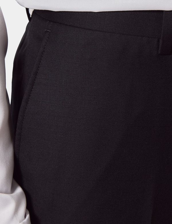 black slim fit dress pants Essential Black Suit Pants - Classic Fit main image 0