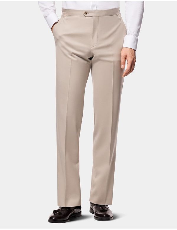 men beige dress pants Custom Genoa Chino Pants for Men in Beige Luxire Custom Clothing