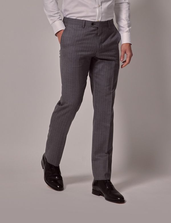 スーツ SAMUEL GUI YANG LEE TROUSER DOVE GREY TM17241_LONIE_TOP_CHERRY_BLOSS
