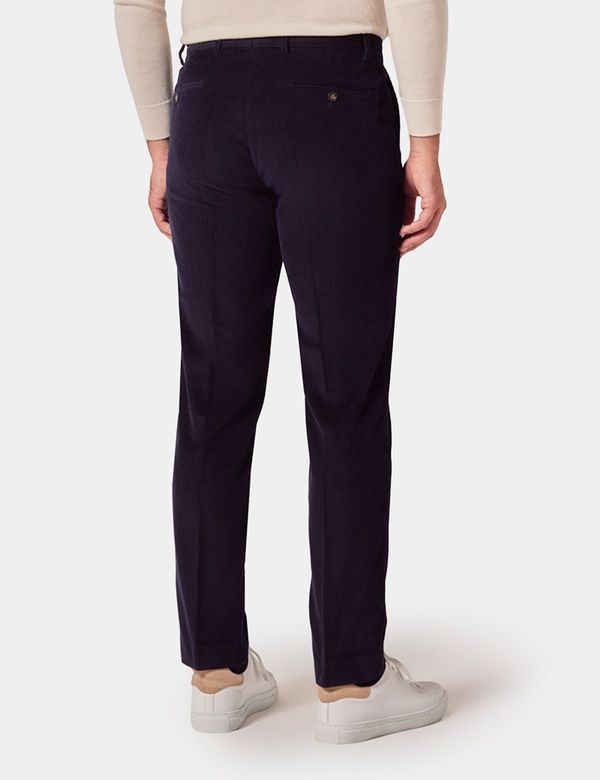 【新品】everyone corduroy trousers (NAVY) everyone wide straight corduroy trousers (NAVY) | everyone