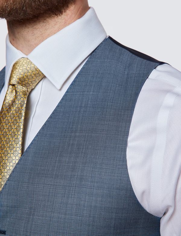 Light Blue Birdseye Suit main image 0