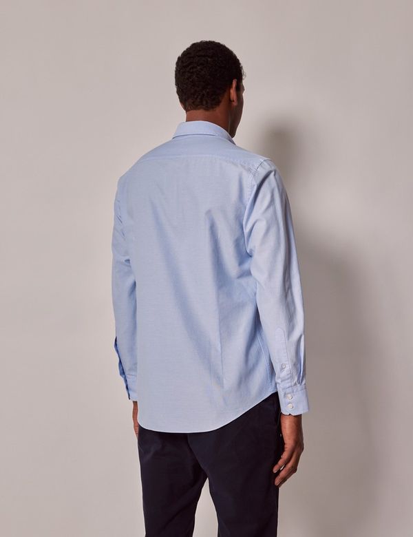 Supreme Loose Fit Oxford S/S Shirt Light Blue Men's - SS25 - US